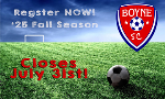 Fall Registration NOW Open!